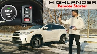 Toyota Highlander Remote Engine Starter