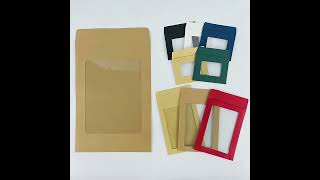 paper envelopes with window