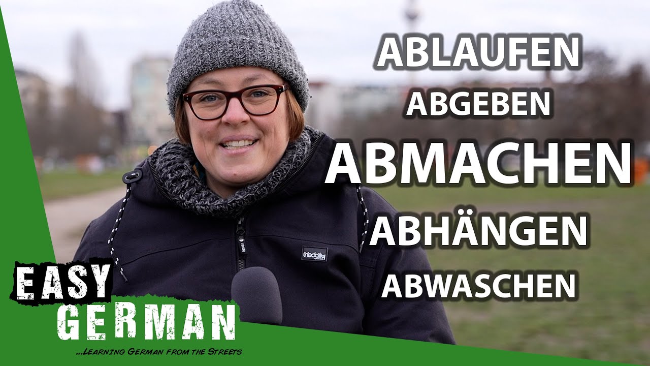 German Verbs with the Prefix "AB-"  | Super Easy German (159)