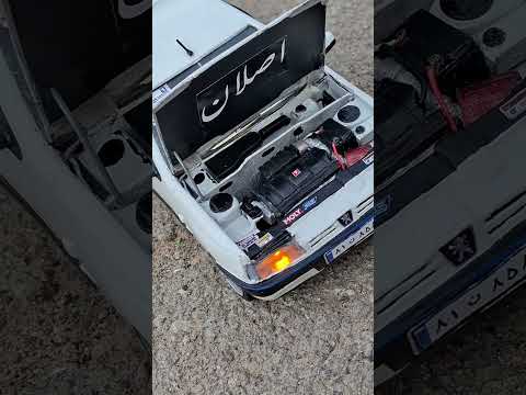 توضیح نمی دم نتیجه خودش حرف می زنه ماکت پژو هنرمند هنر ولاگ روزانه صنعتی پژو405