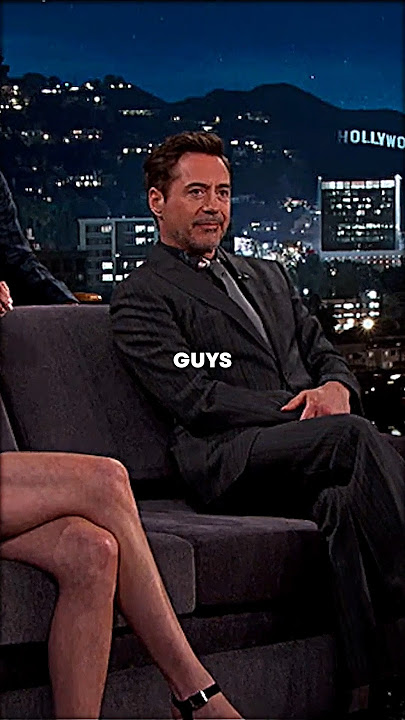 RDJ Stole This From The Avengers Set