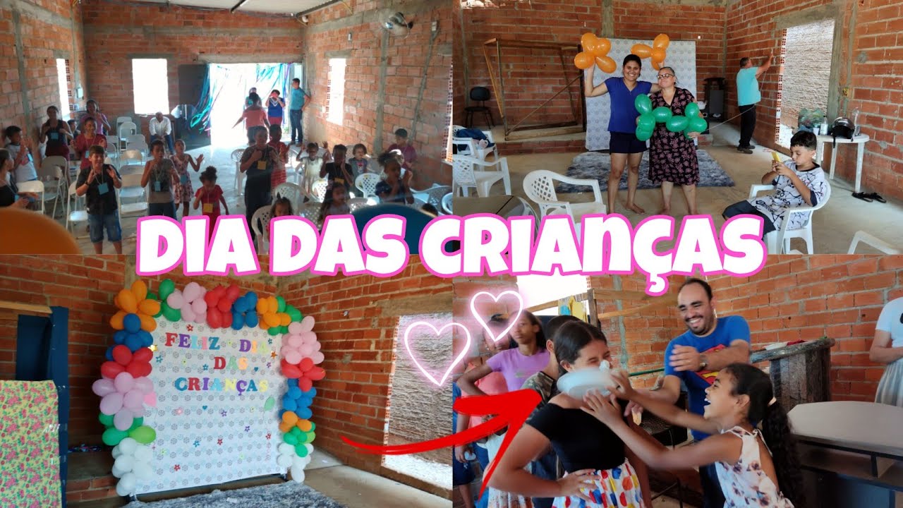 DIA DAS CRIANÇAS NA IGREJA, FIZ TODA A DECORAÇÃO E LEMBRANCINHAS❤️🥳
