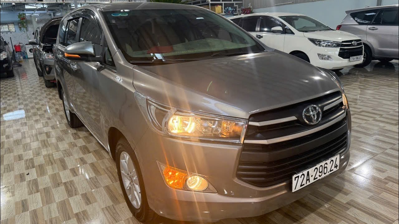 ⚠️8/2 ☎️0938.533.597 🫱innova2018 cuối, bản 9 túi khí, bảo hành 2 năm, chỉ 355t, góp ko lãi suất