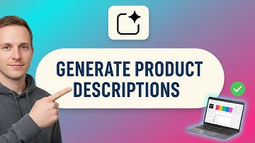 How to GENERATE PRODUCT DESCRIPTIONS WITH GOOGLE AI STUDIO (Step by Step) 2025