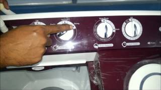 GreenDust_Semi Automatic Washing Machine  - Demo_Telugu