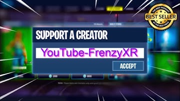 Support A Creator Code Announcement !!!
