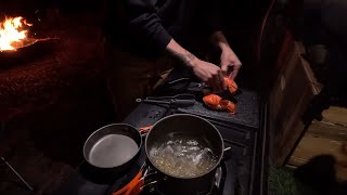 Making Lobster Mac & Cheese Out Of My Truck | Overnight Truck Camping In Montana