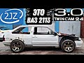 Дал ОТСЕЧКУ на 3х литровой ТРИНАШКЕ! ВАЗ 2113 2JZ 4WD