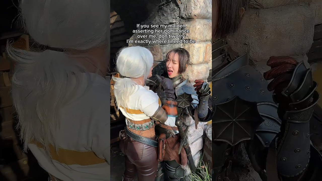 It’s 4 play for a reason. w/ Kate Sarkissian 🫶🏻 #armor #ciri #womeninarmor