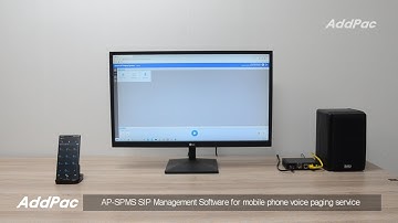 AP-SPMS SIP Management Software for mobile phone voice paging service(스마트폰 SIP 방송 데모)
