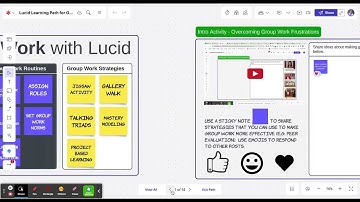 Lucid Learning Path for Group Work   Lucidspark