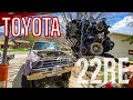 TOYOTA PICKUP 22RE ENGINE SWAP | Part 1: Removal