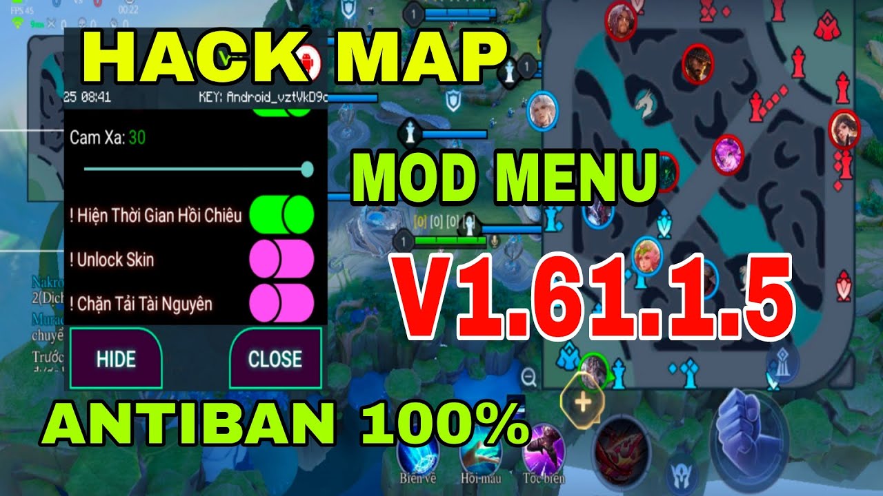 H.a.c.k Map Liên Quân Mobile Full Chức Năng Aim Skill - MOD Full Skin _Auto Trừng Trị Bọc Phá Mùa 37