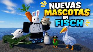 NUEVAS MASCOTAS FILTRADAS EN FISCH! SON GOD🦖😱