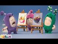 Painter cheater  oddbods  moonbug art for kids hub 