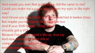 Ed Sheeran &#39;&#39;wake me up&#39;&#39;
