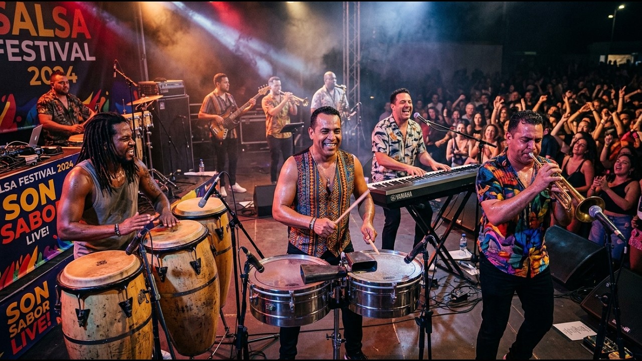 Salsa Fiesta Latina 🎉 Ritmos Para Bailar