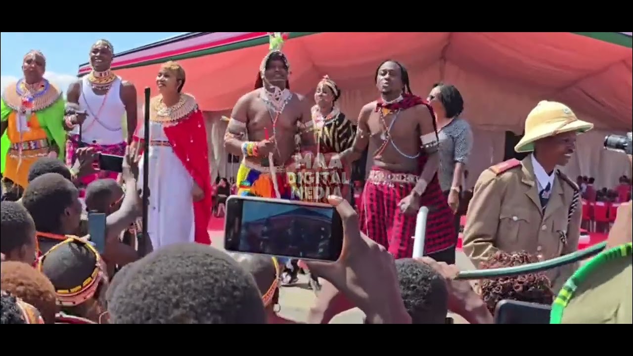 SANINGO DIMERO PERFORMING AJITII AT MAA CULTURAL WEEK 2024.