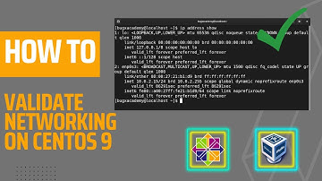 How To Validate Network Configuration on CentOS 9 | Linux | RedHat