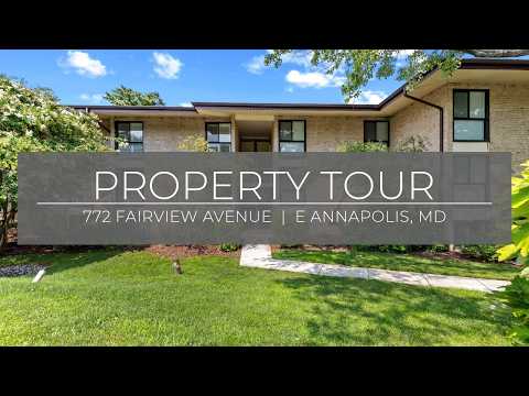 772 Fairview Avenue, Annapolis, MD home video tour