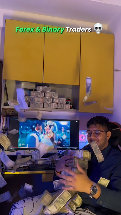 Options Traders Vs Binary & Forex Traders 💸💹 #binary #trading