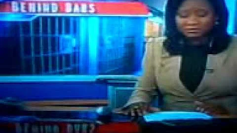 Newscaster messes up words