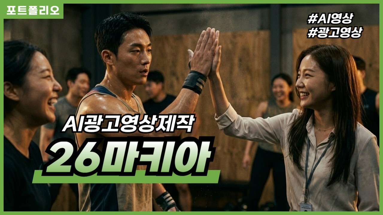 AI 광고영상 제작가이드 (제미나이+나노바나나+힉스필드)인스타 공유 터진 크로스핏 마키아 스토리텔링 광고