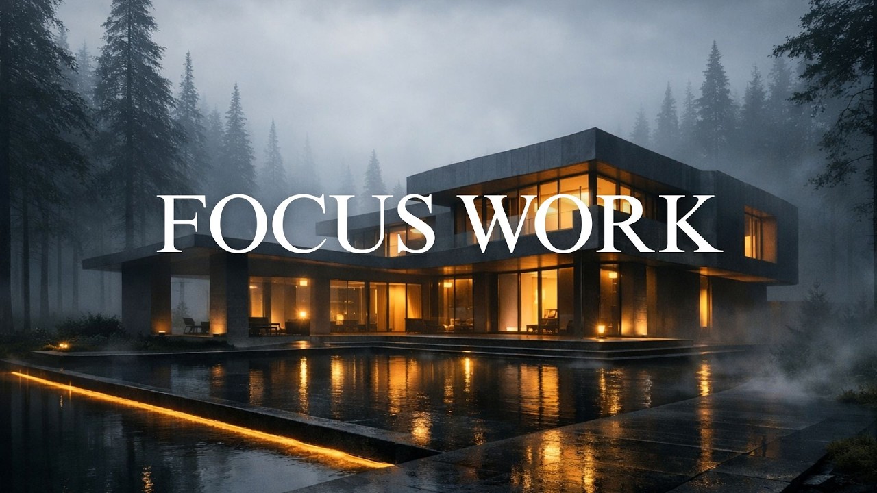 Concentration Music Video | Serene Modern House Setting