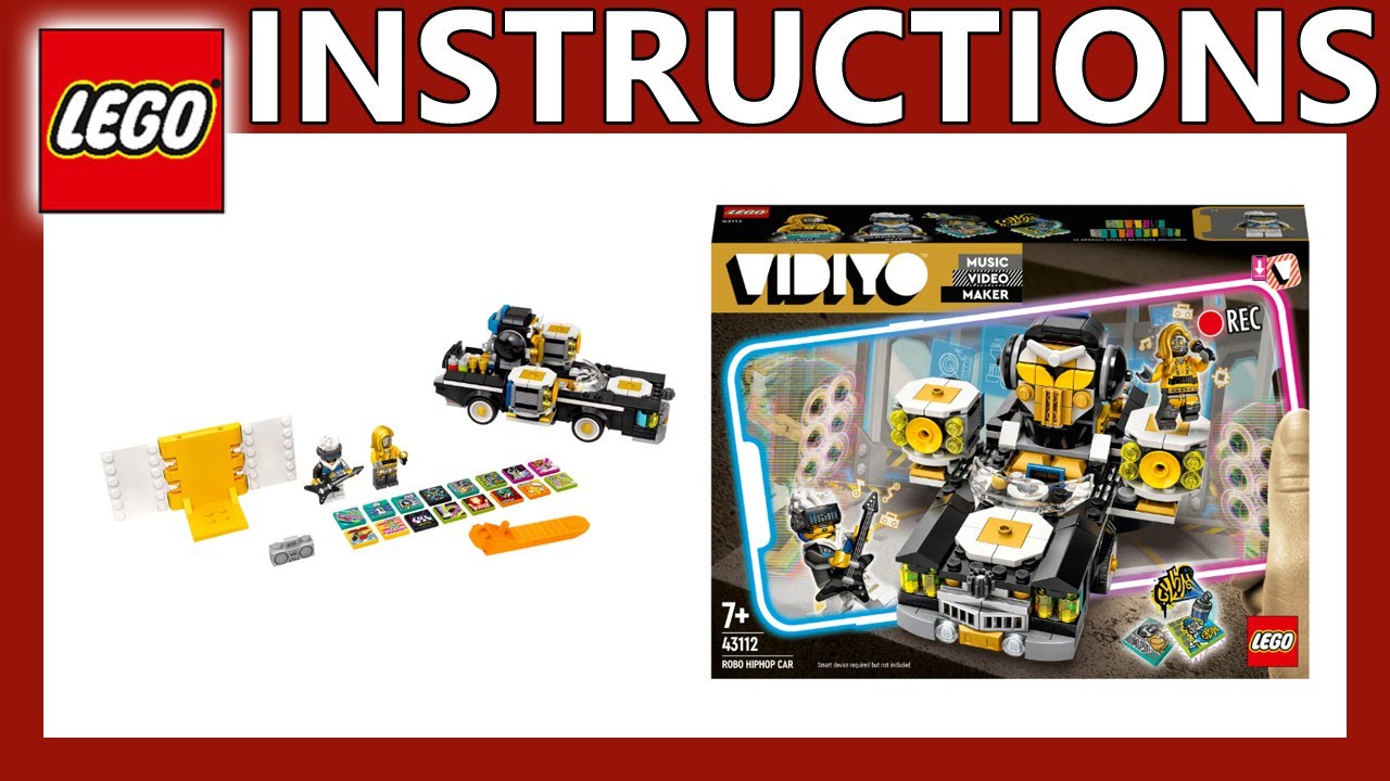 LEGO Instructions | Robo HipHop Car | 43112 | LEGO VIDIYO 2021