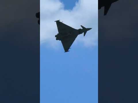"Noble" German Eurofighter Typhoon Display! - Gelnhausen Flugplatz Kerb 2026🔥🔥