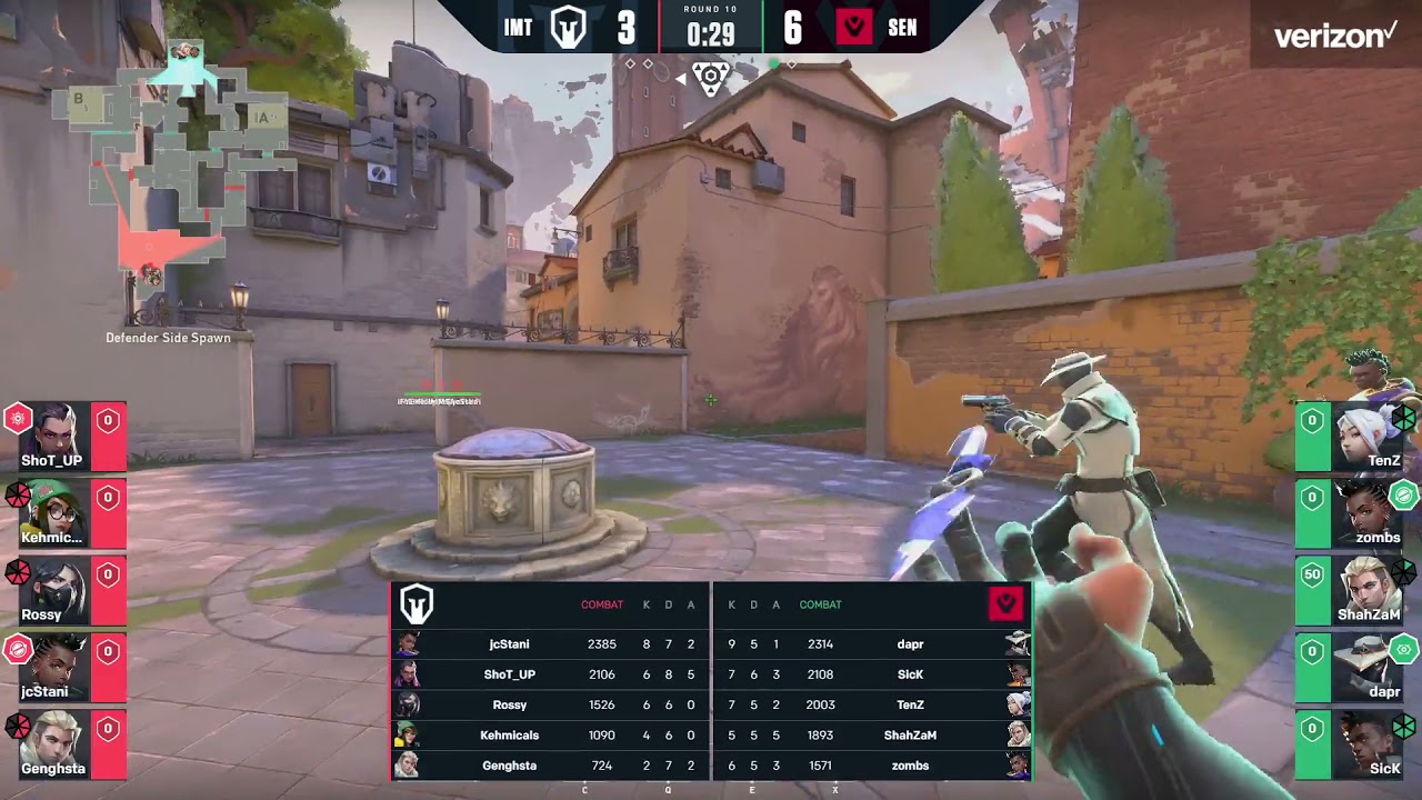 SEN TenZ's ROUND-WINNING Operator Shot vs IMT