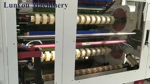 LY-600 Fully Automatic Bopp Tape Slitting Machine