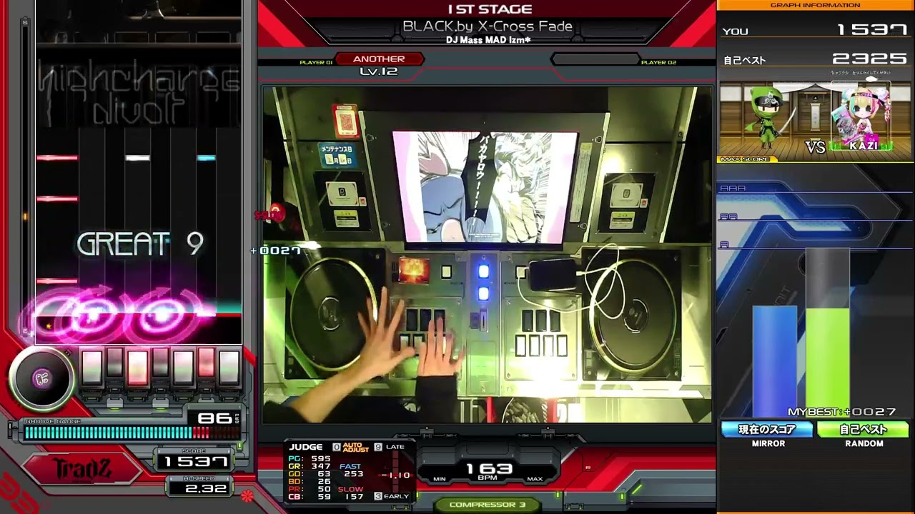 BLACK.by X-Cross Fade [SPA EASY] いつかSP皆伝になる男265