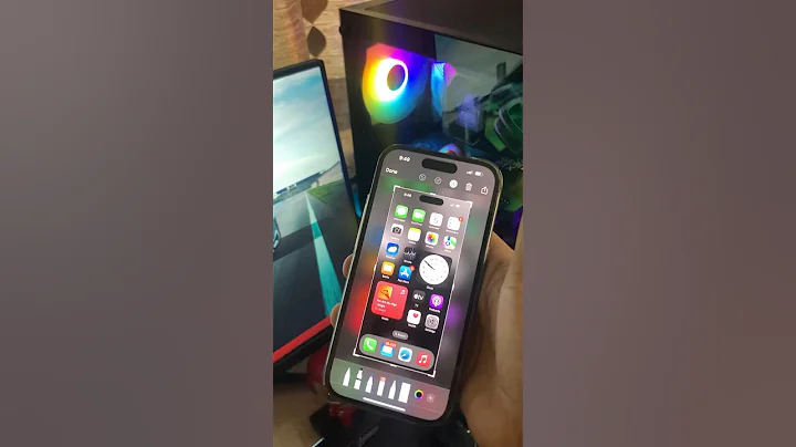 How To Add Dynamic Island in Screenshots On iPhone 14 Pro #iphone #shorts