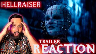 HELLRAISER OFFICIAL TRAILER REACTION!!