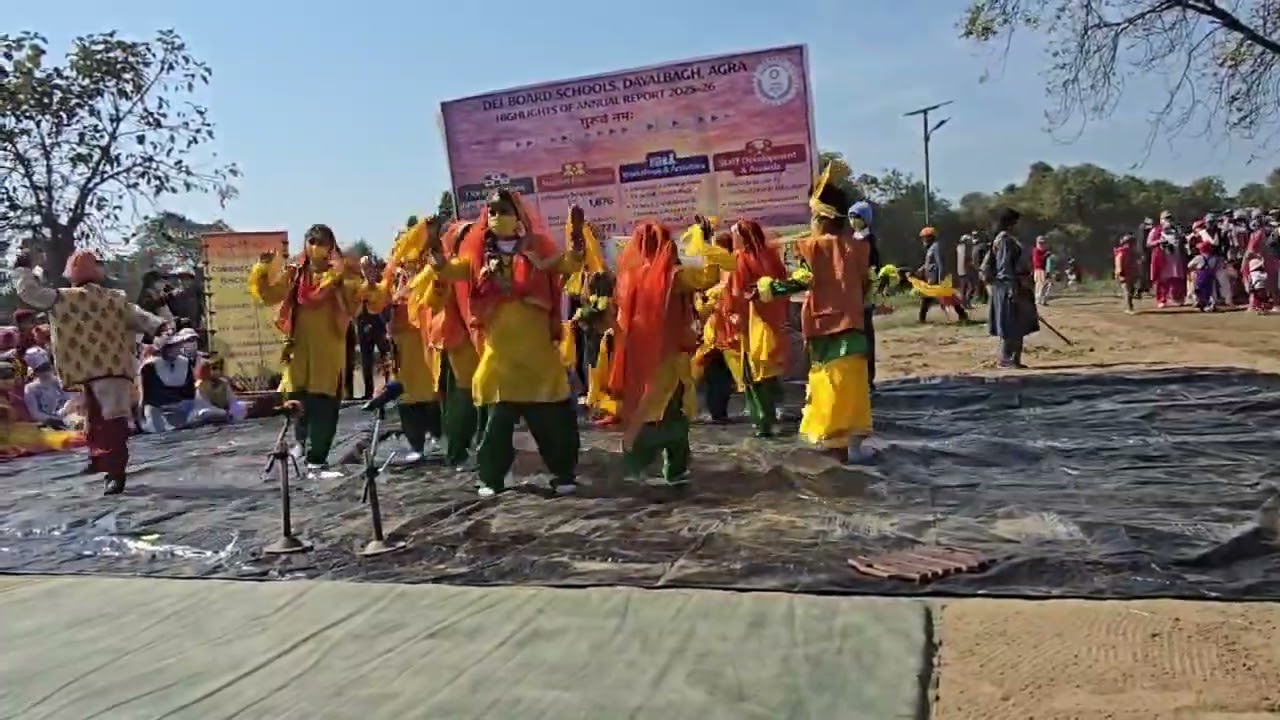 दयालबाग़ आगरा के खेत खलिहानों से दया करुणा प्रेम और भक्ति की गूँज /🙏🏽 ज्योति 