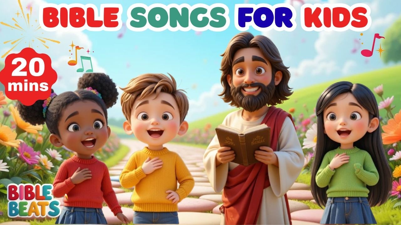 Bible Songs for Kids | Sunday School Songs | 20 minutes of Christian ...
