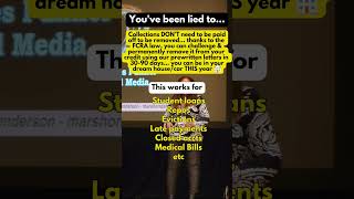 Youve Been Lied To You Dont Have To Pay Collections To Have Them Removed. Say