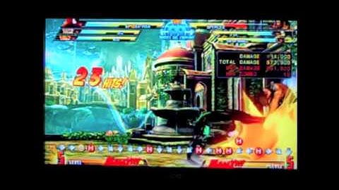 Marvel vs Capcom 3-Spider-man Ultimate Web Throw setup combo (887k damage-with 2 assist)