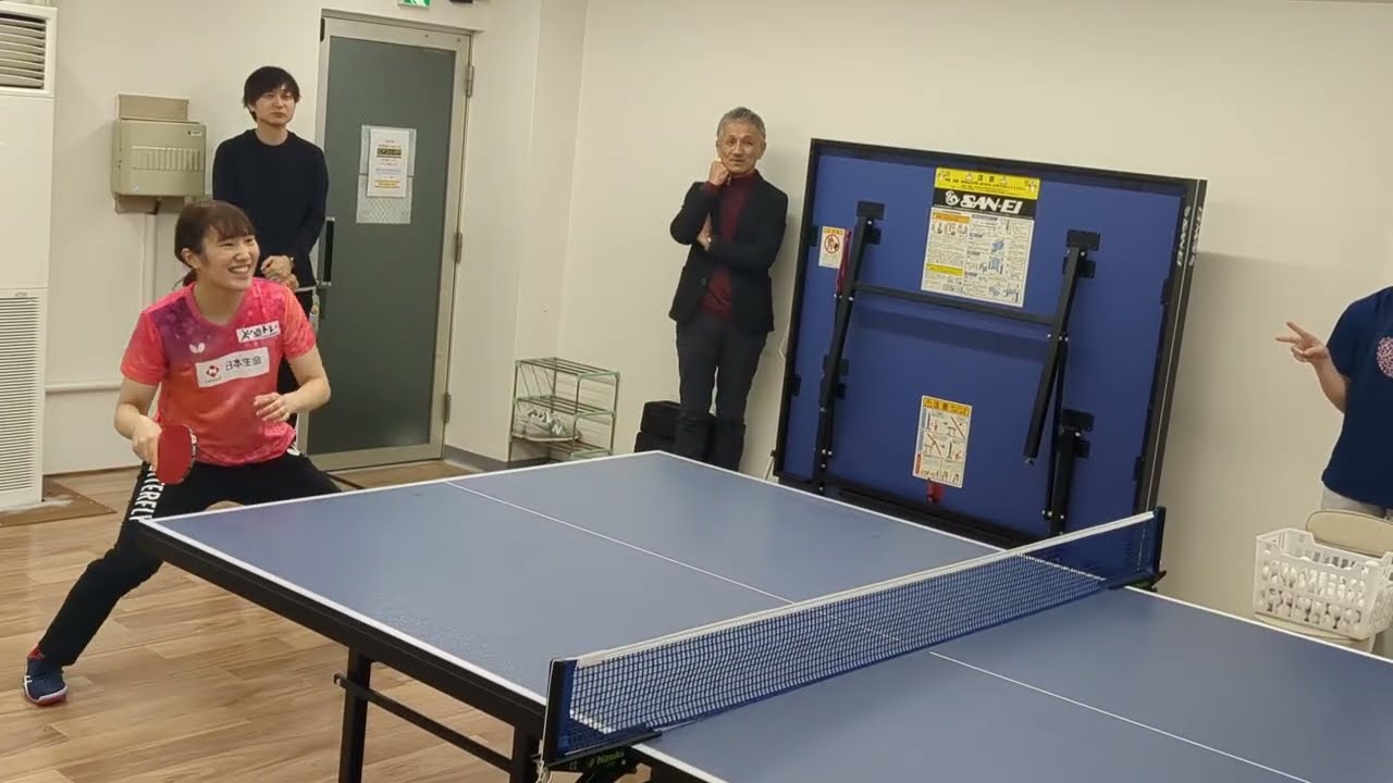 【親善試合!? 】 Tリーグ笹尾明日香プロvs若人 in卓トレ日本橋店 #卓トレ春日部豊春店 #卓球 #pingpong #tabletennis 