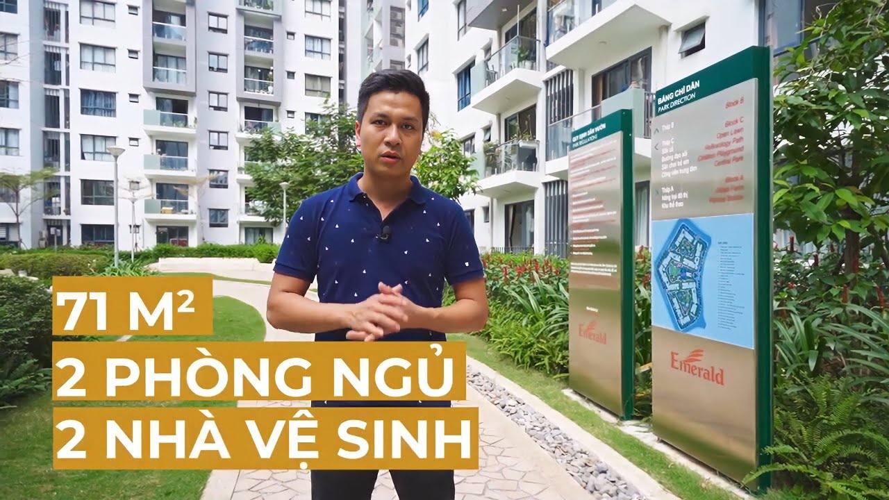 Review Căn Hộ Emerald 2PN 71m2 - Celadon City Tân Phú | Tiến Nguyễn