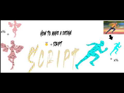 how to make a design using a  Scripts  in Illustrator - beginners Tutorial