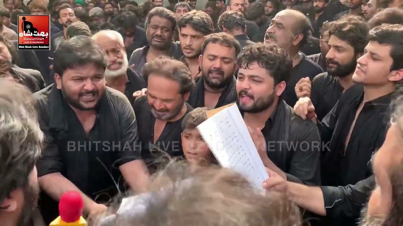Kenh khey sambhale zainab l 10 Muharram Bhitshah Azadari 2025 l Anjuman gulaman e Ahailbait