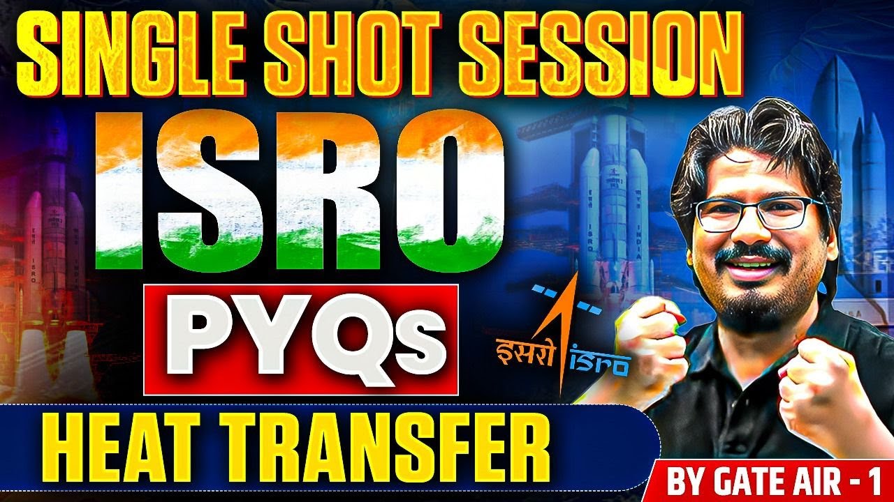ISRO PYQ Series | Heat Transfer | Single Shot Session | Mechanical Engineering | Negi Sir