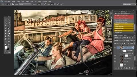 pinup style photoshop tutorial