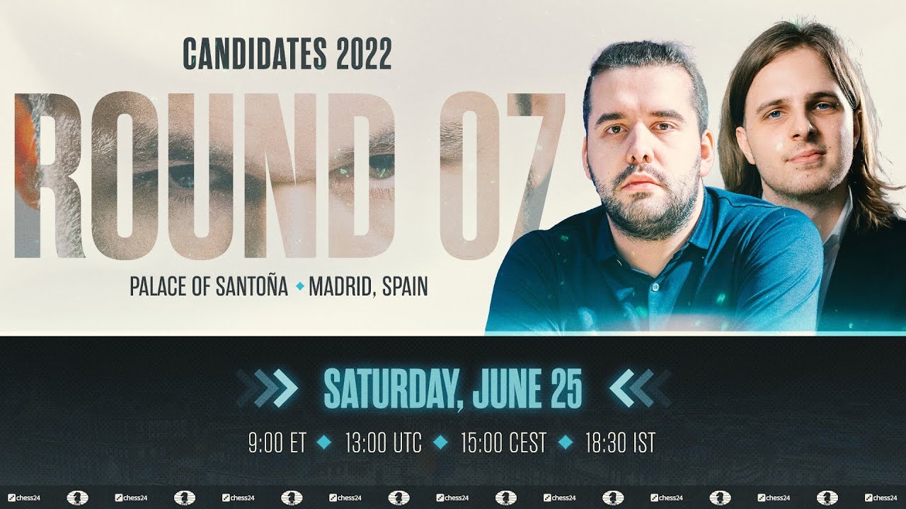 FIDE Candidates 2022, Round 7