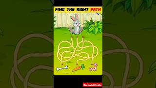 Test Your IQ : Can You Find The Correct Path ? | Riddles and Puzzles | #shorts #viral #paheliyan screenshot 3