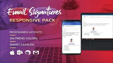 Professional Responsive HTML Email Template & Email Signature Developer