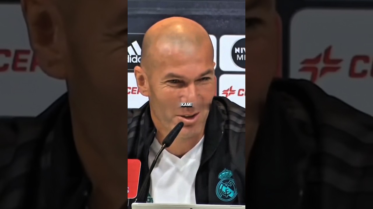 DITANYAK PEMAIN PALING BERKESAN dalam karirnya Zidane Pilih 1 Nama ini!👀