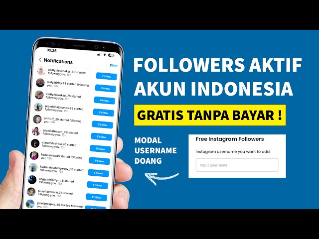 Gratis Sepuasnya🔥 Cara Menambah Followers Instagram Gratis Tanpa Akun Tumbal class=